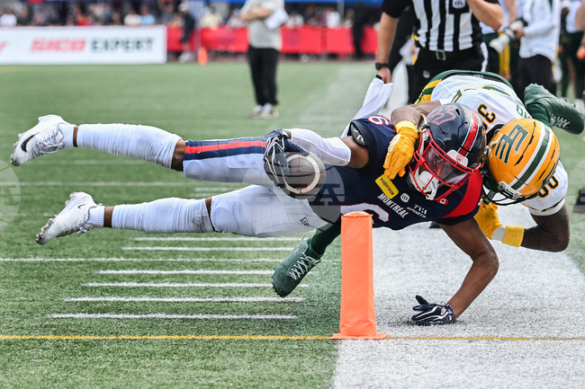 APTOPIX CFL Elks Alouettes Football