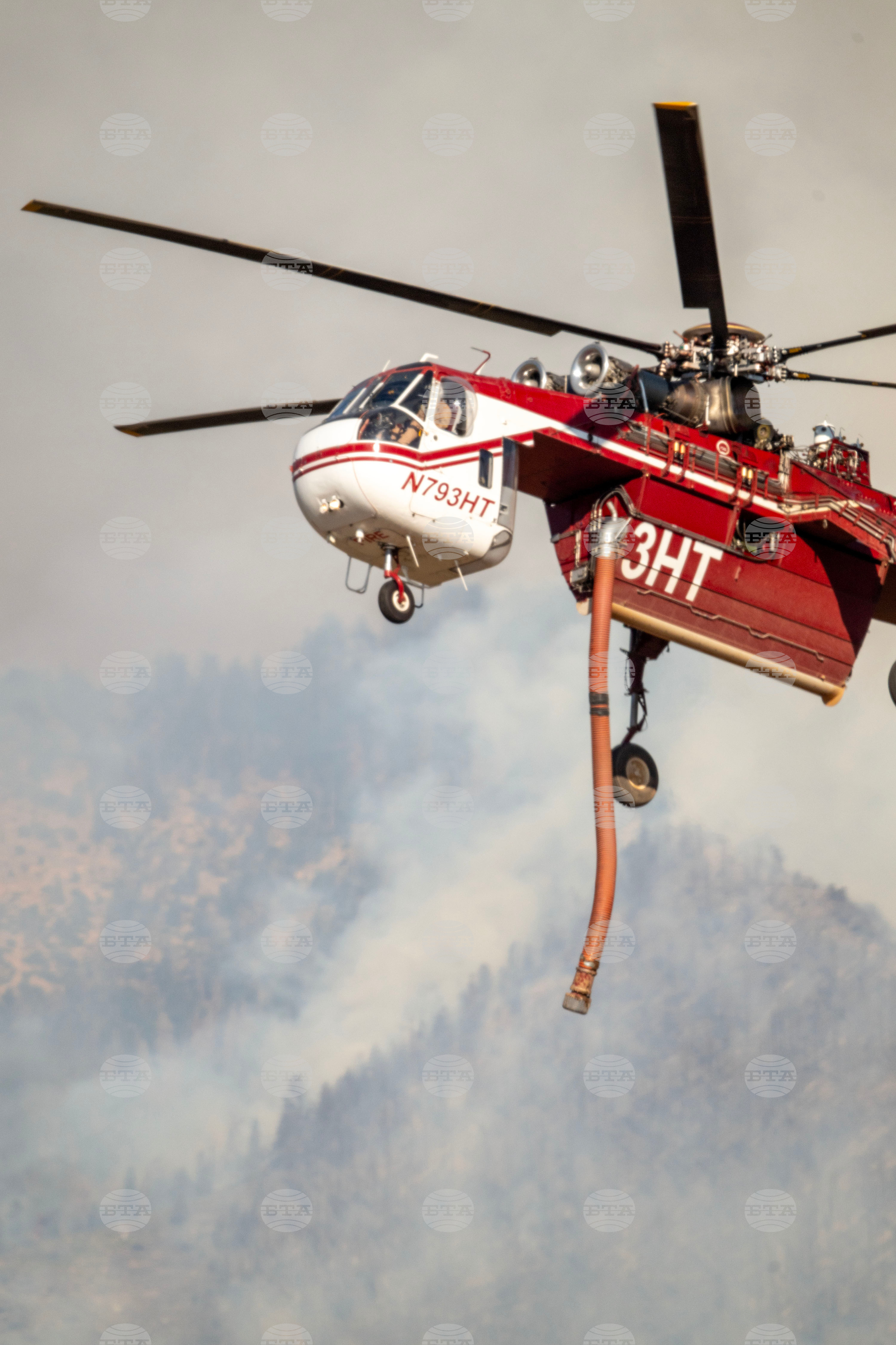 Western Wildfires Helicopter Crash