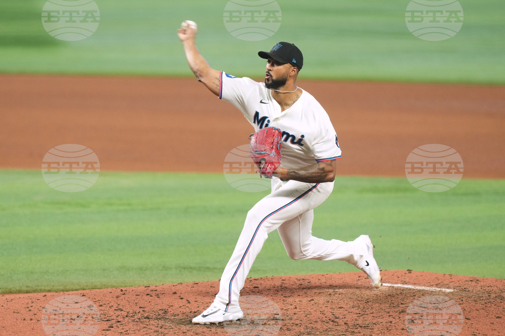 Angels Marlins Baseball