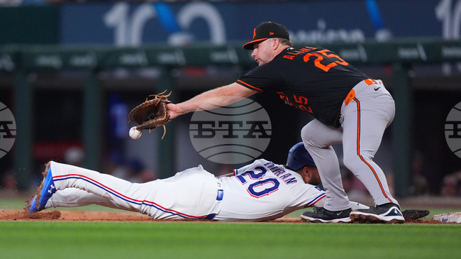 Orioles Rangers Baseball