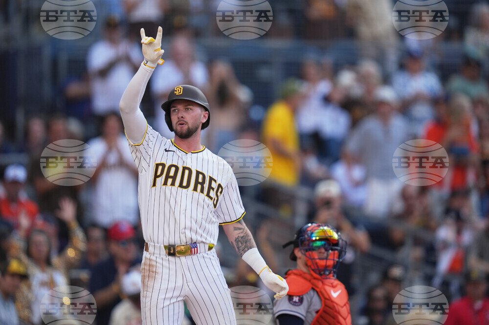 Astros Padres Baseball
