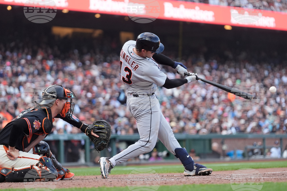 Tigers Giants Baseball