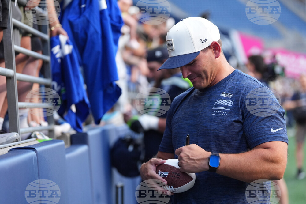Seahawks Camp Football
