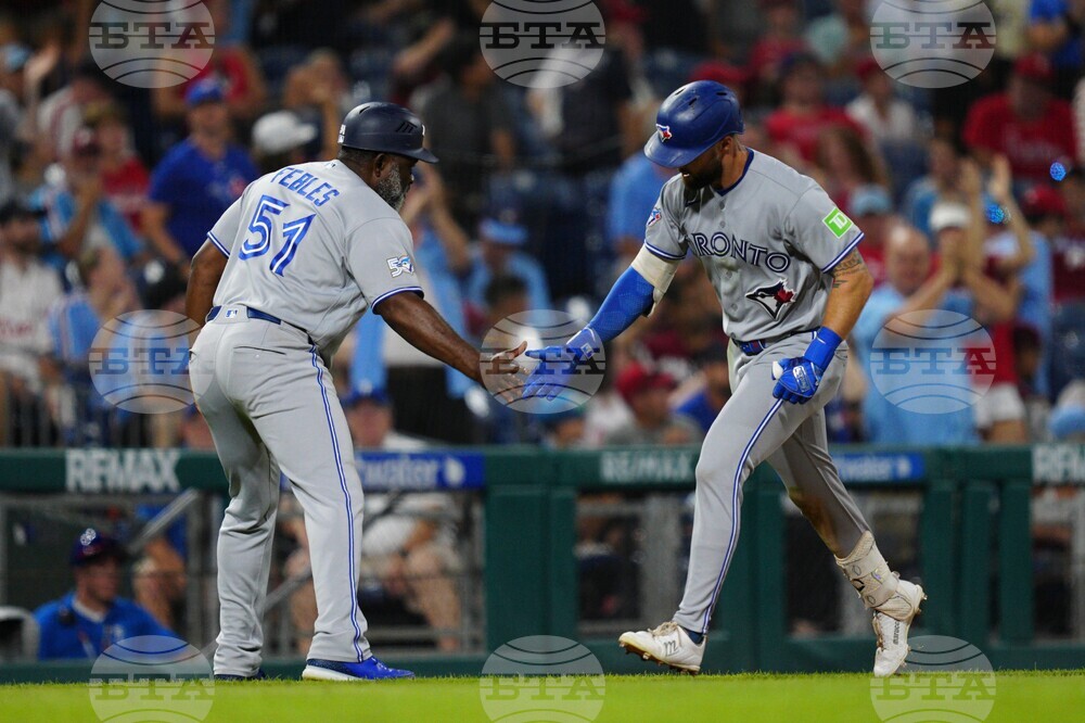 Blue Jays Phillies Baseball