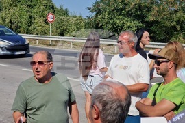Търговище - местност Момина чешма - протест