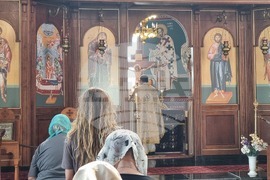 Ямбол - храм „Успение на Пресвета Богородица“ - литургия