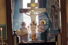 Ямбол - храм „Успение на Пресвета Богородица“ - литургия