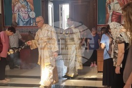 Ямбол - храм „Успение на Пресвета Богородица“ - литургия