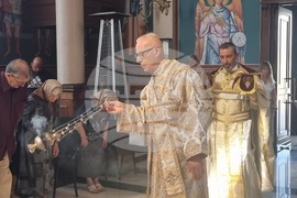 Ямбол - храм „Успение на Пресвета Богородица“ - литургия