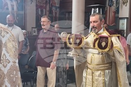 Ямбол - храм „Успение на Пресвета Богородица“ - литургия