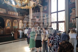Ямбол - храм „Успение на Пресвета Богородица“ - литургия