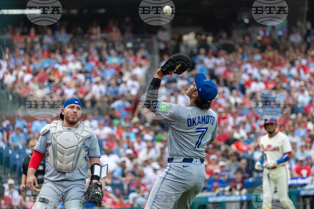 Blue Jays Phillies Baseball