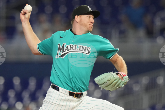 Angels Marlins Baseball