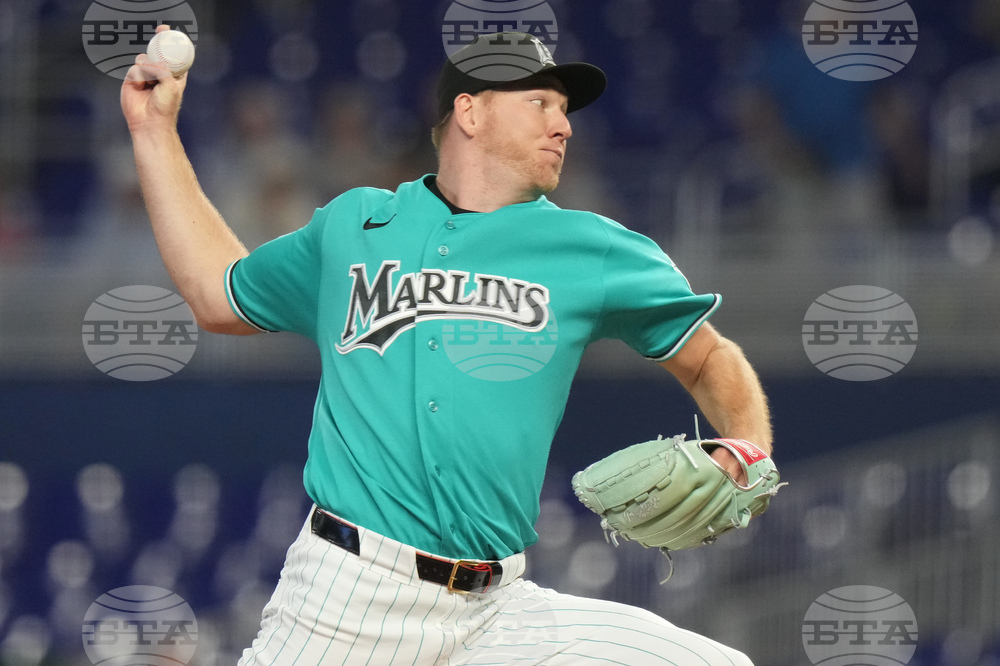 Angels Marlins Baseball