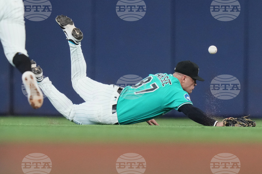Angels Marlins Baseball
