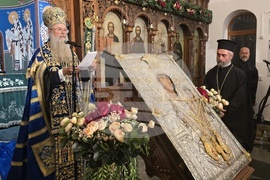 Крумовград - икона - „Света Богородица - Златна ябълка“ - митрополит Николай