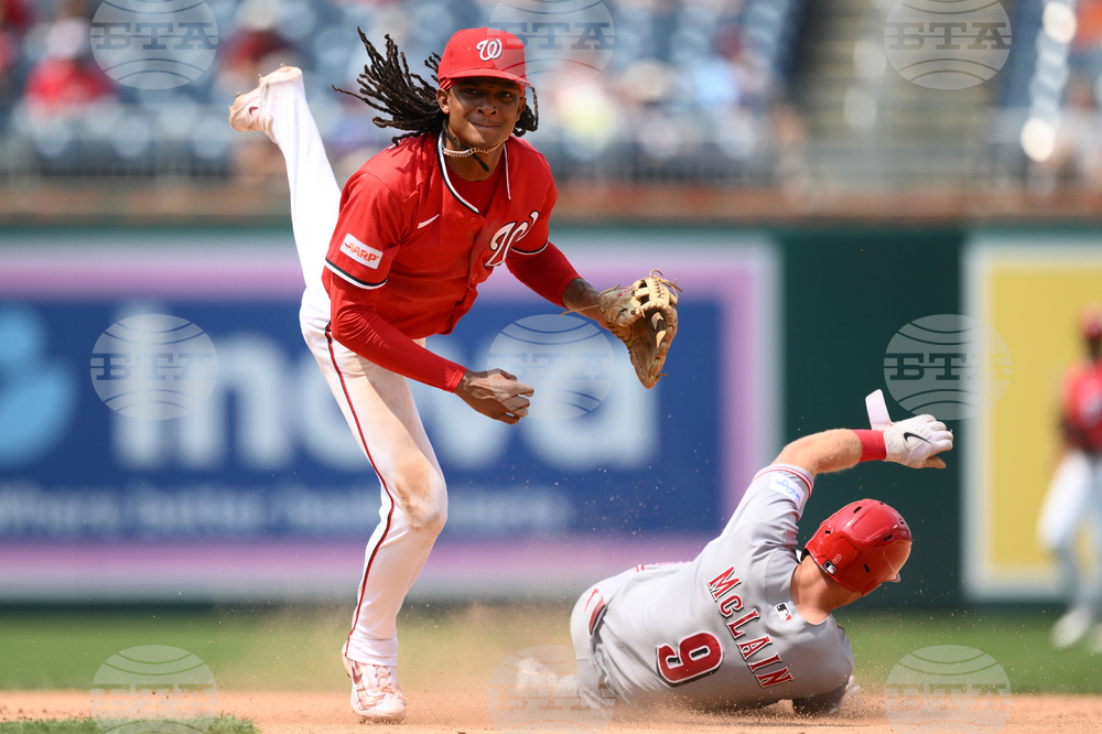 Reds Nationals Baseball