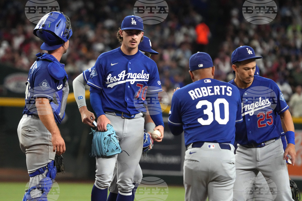 Dodgers Diamondbacks Baseball
