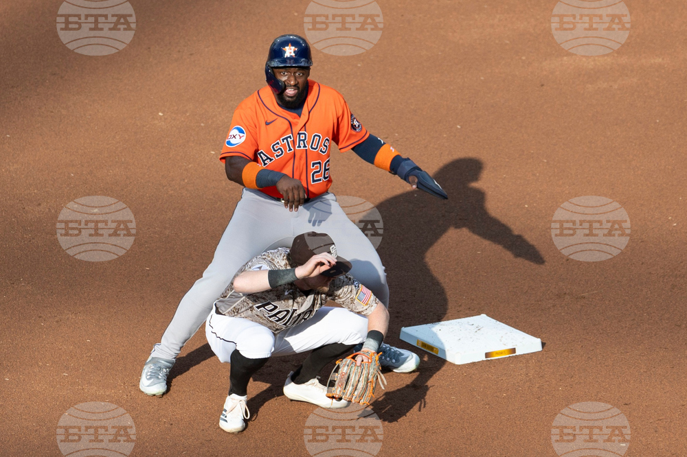 Astros Padres Baseball