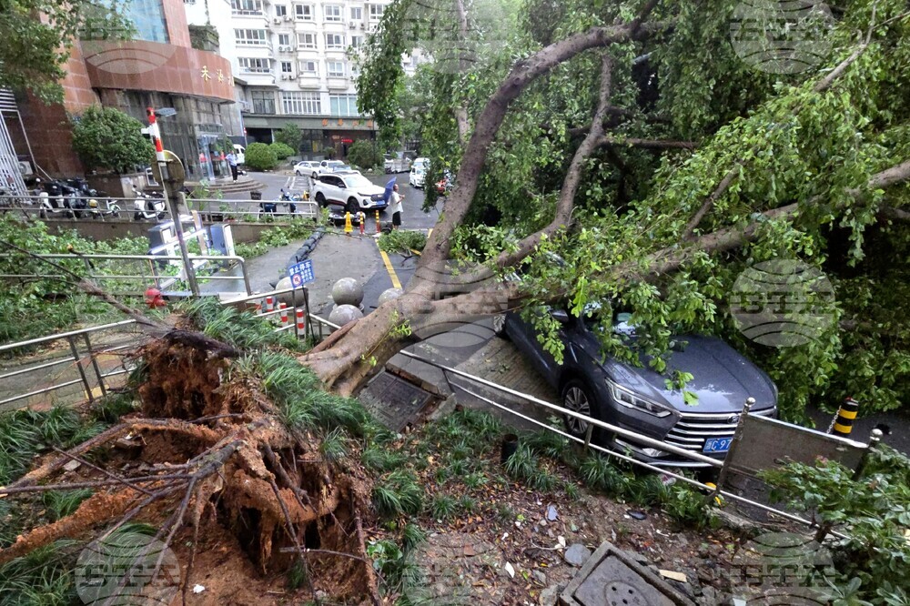 China Asia Storms
