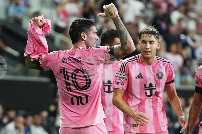 APTOPIX Leagues Cup Monterrey Inter Miami Soccer