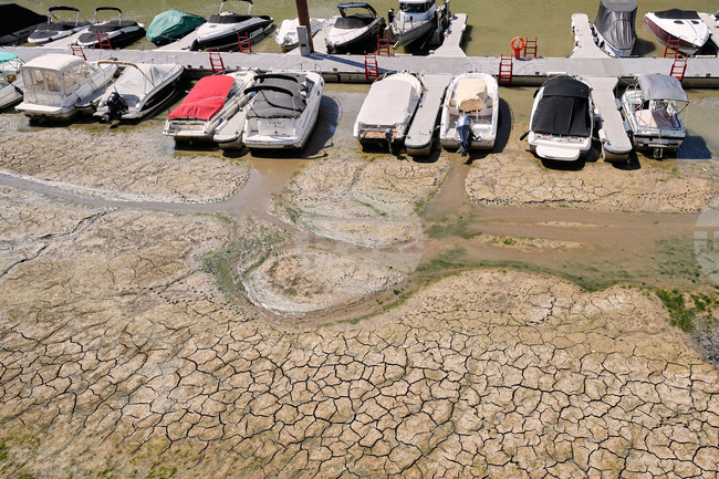 APTOPIX Germany Extreme Weather Drought