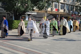 Видин - Хавайска чудотворна мироточива икона на Пресвета Богородица - посрещане - литийно шествие