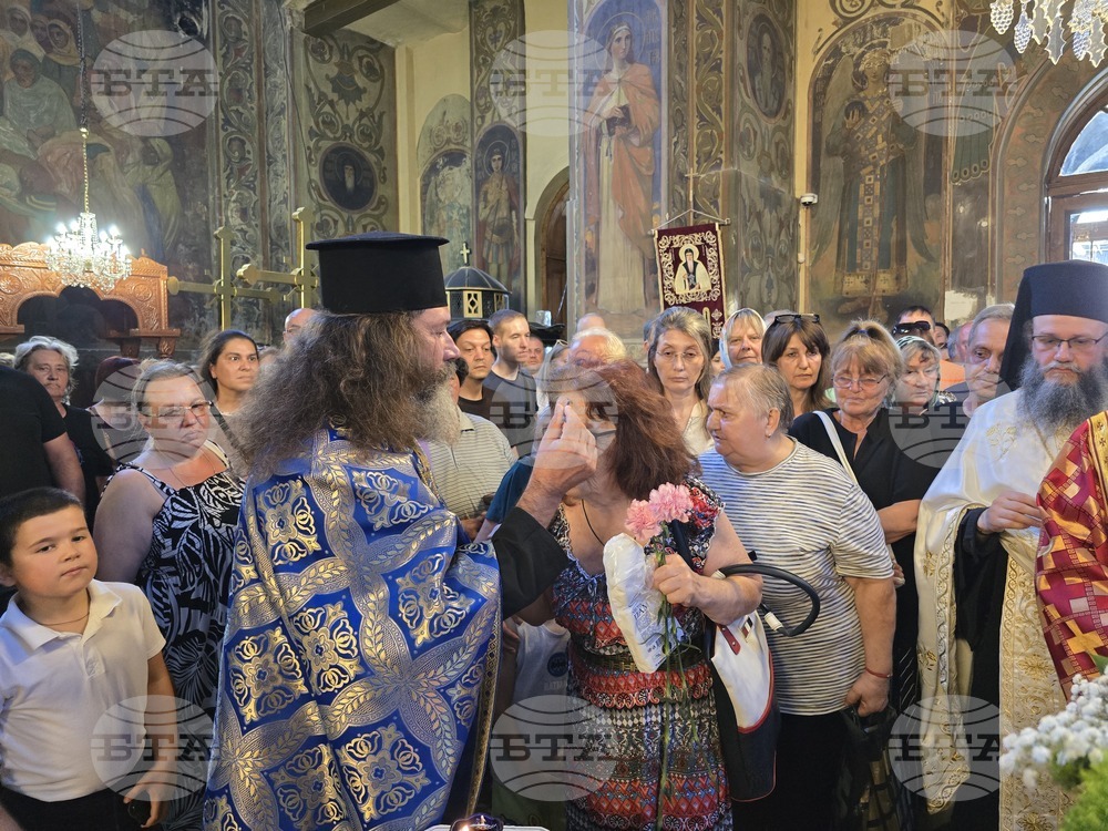 Видин - Хавайска чудотворна мироточива икона на Пресвета Богородица - посрещане - литийно шествие