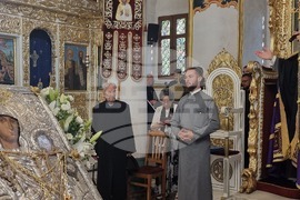 Хасково - икона на Богородица „Златна ябълка“ - празнична вечерня