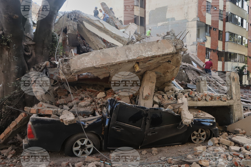 APTOPIX Colombia Earthquake