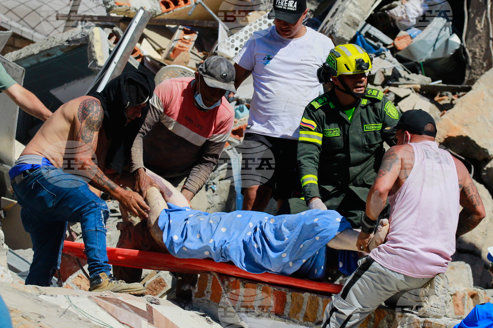 APTOPIX Colombia Earthquake