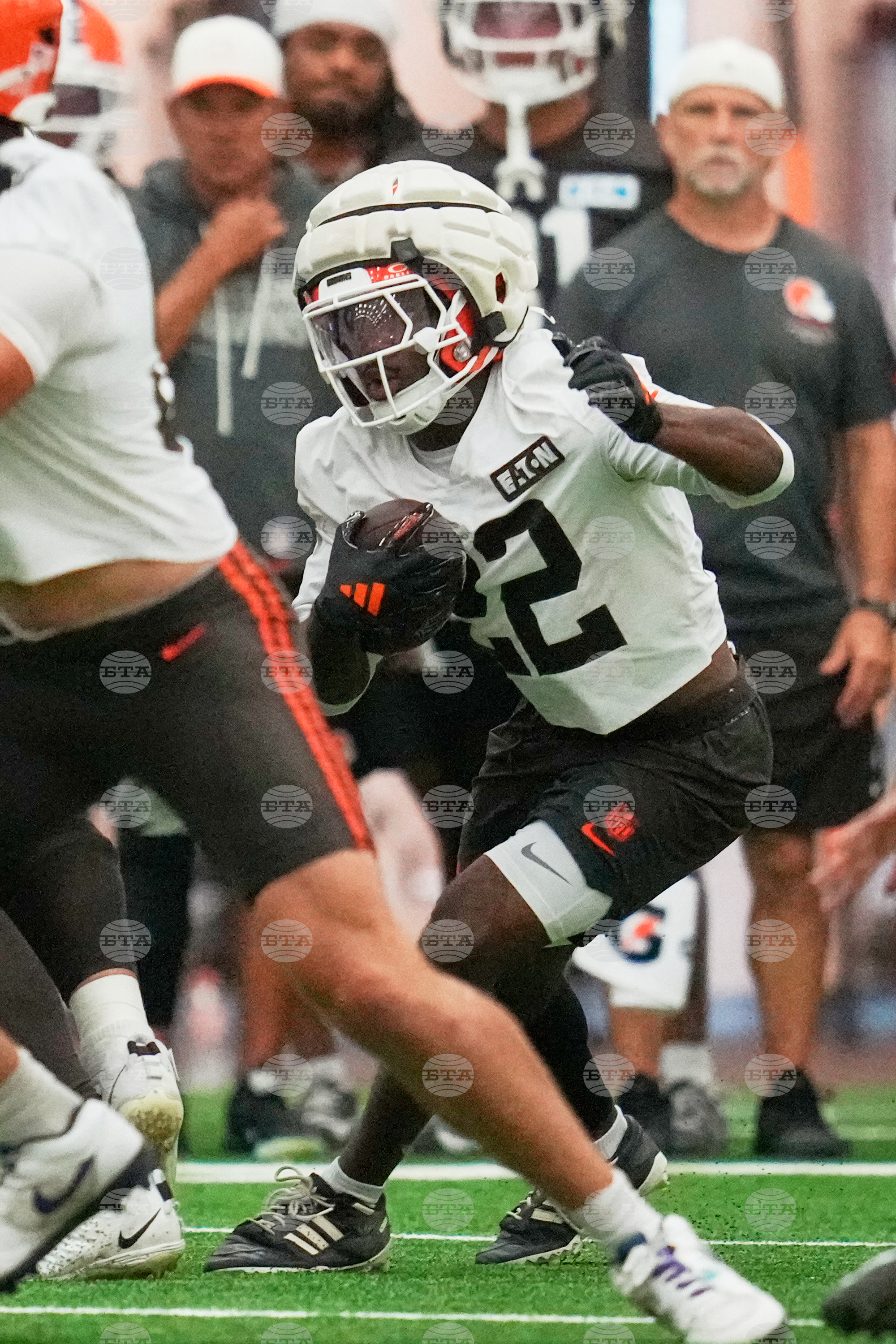 Browns Camp Football