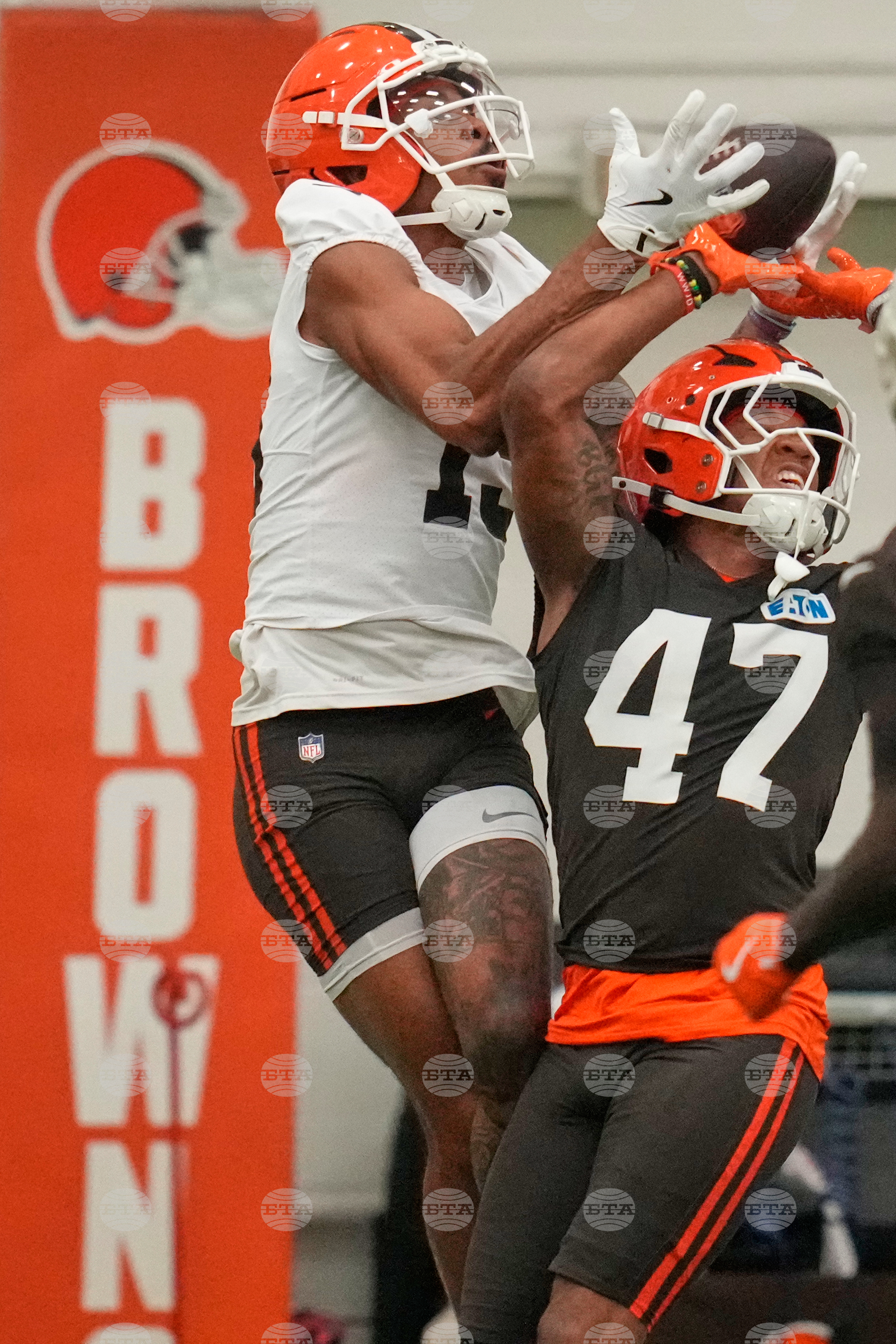 Browns Camp Football