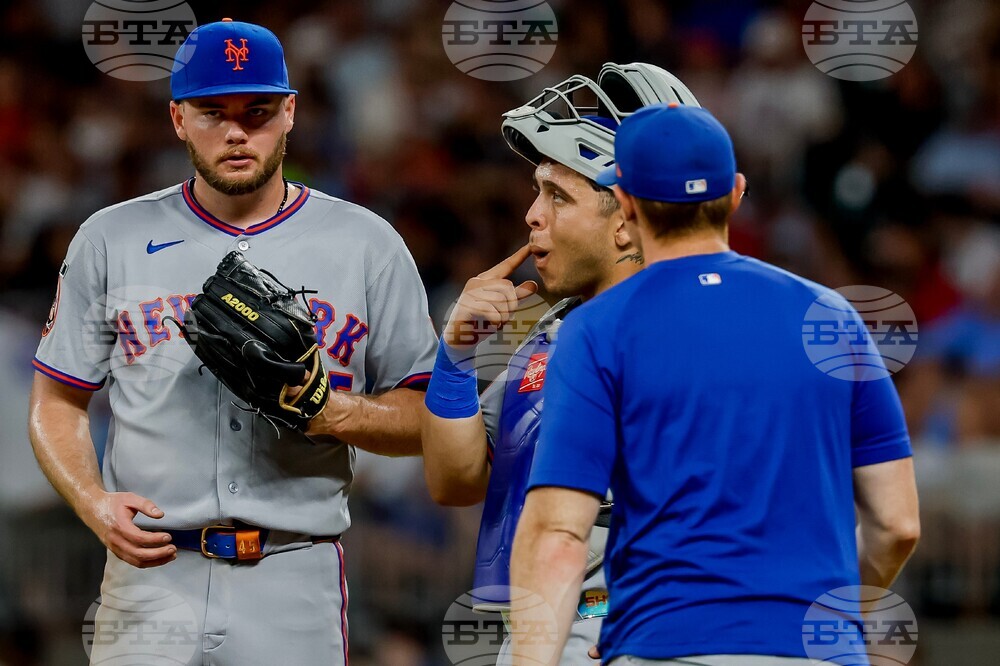 Mets Braves Baseball