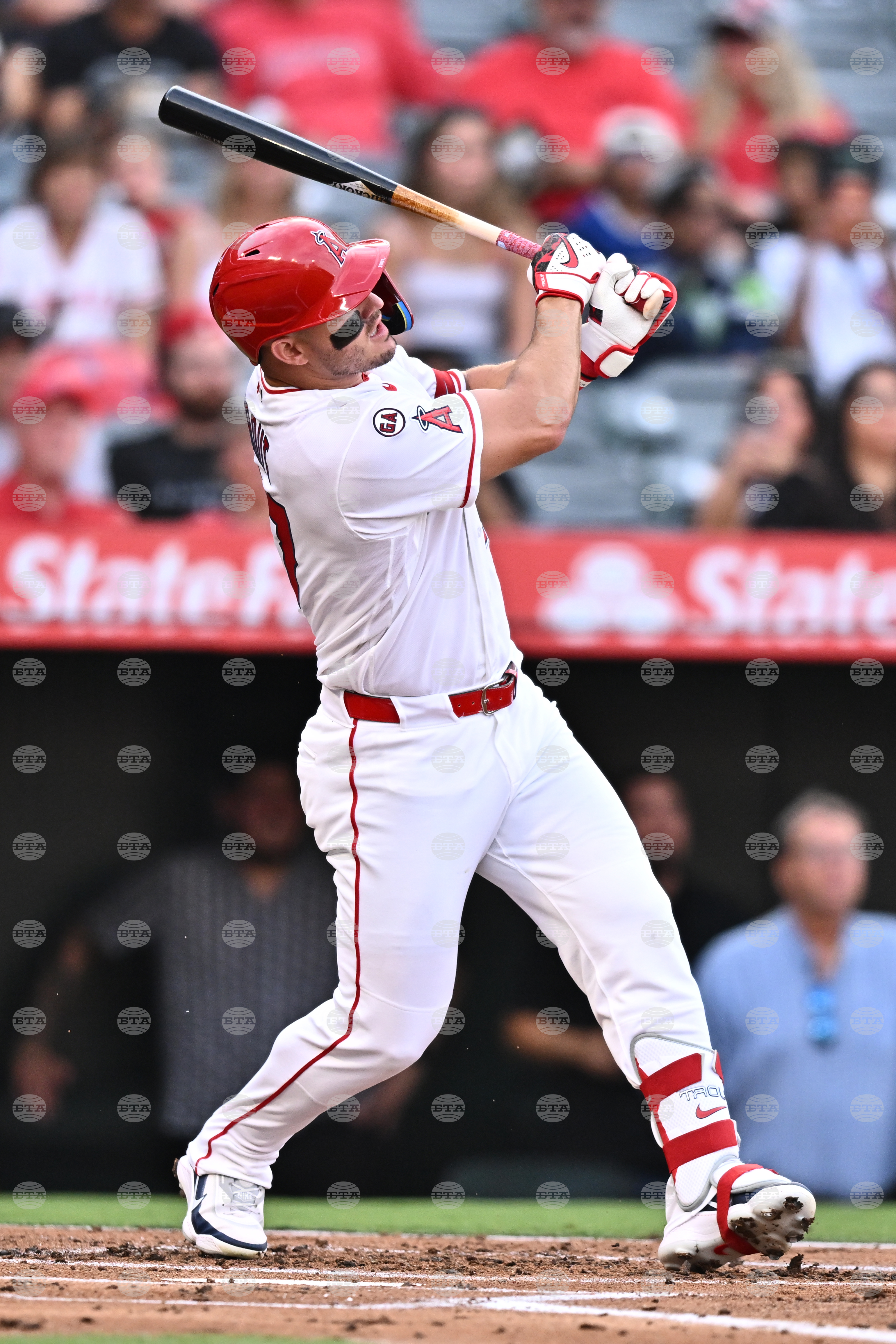 Rangers Angels Baseball