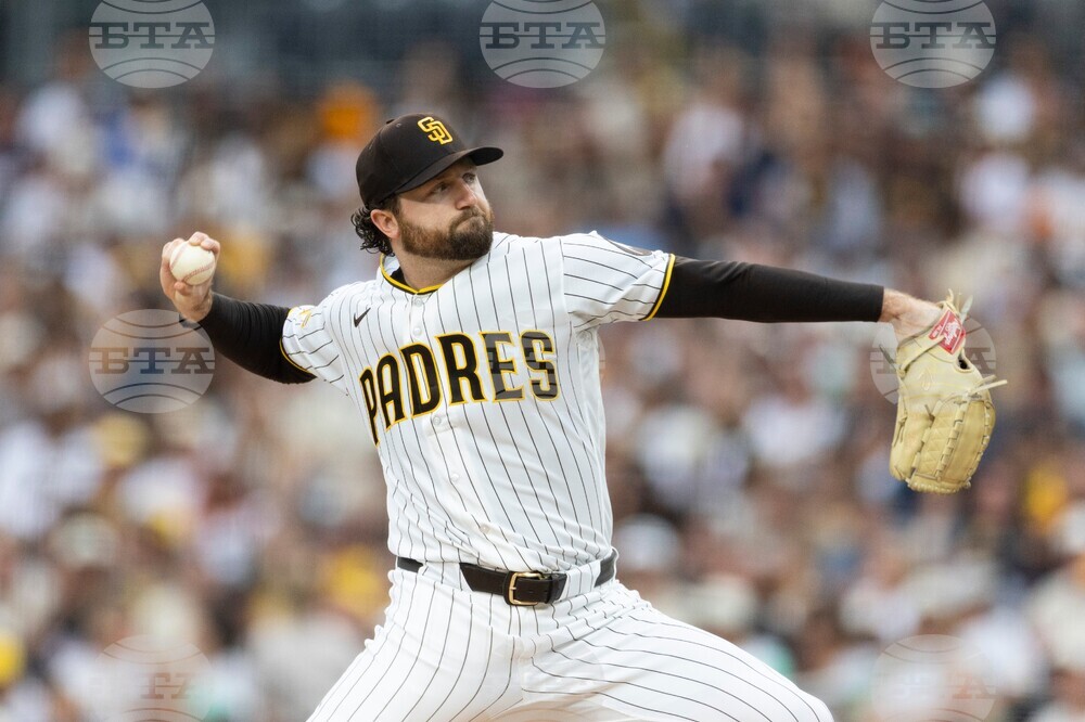 Brewers Padres Baseball