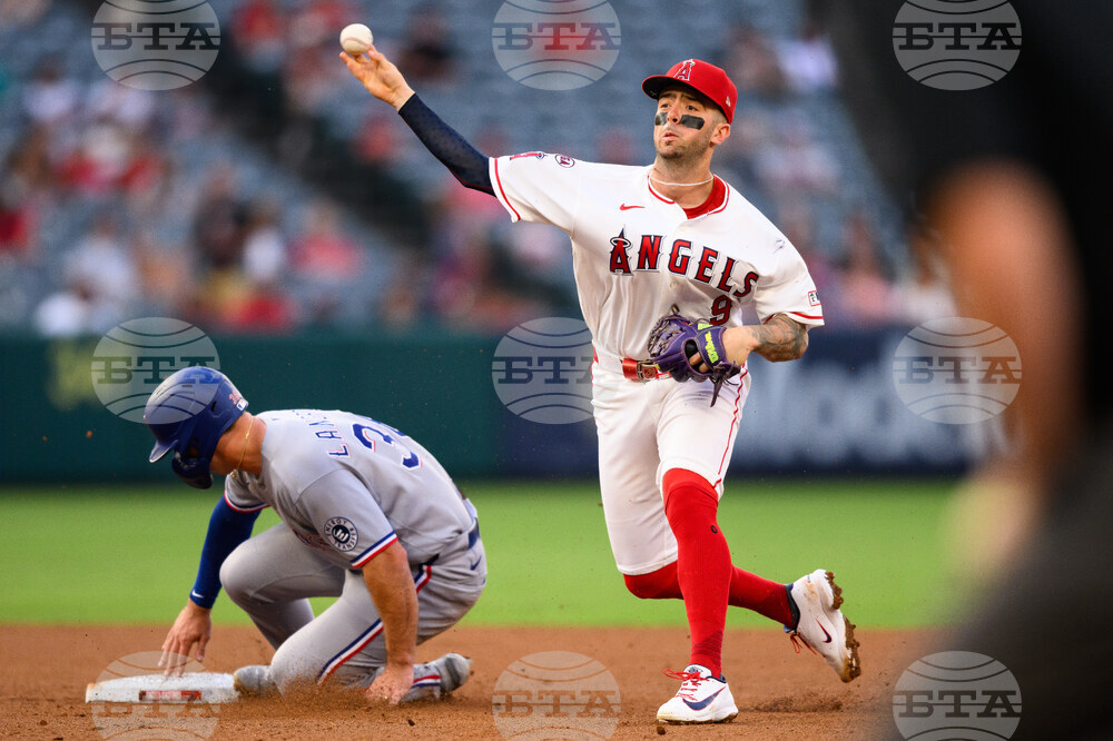 Rangers Angels Baseball