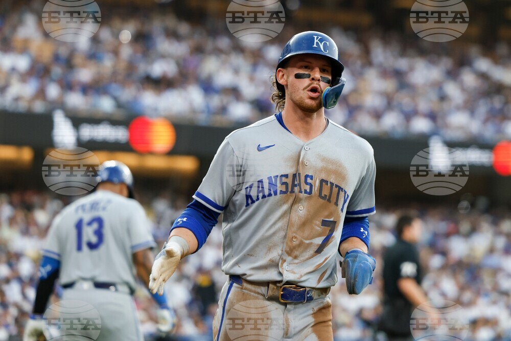 Royals Dodgers Baseball