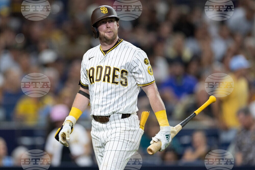 Brewers Padres Baseball