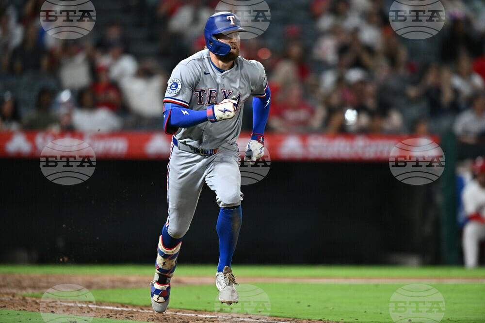 Rangers Angels Baseball