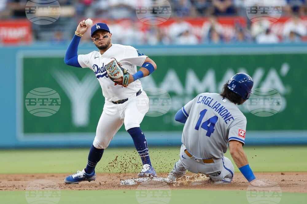 Royals Dodgers Baseball