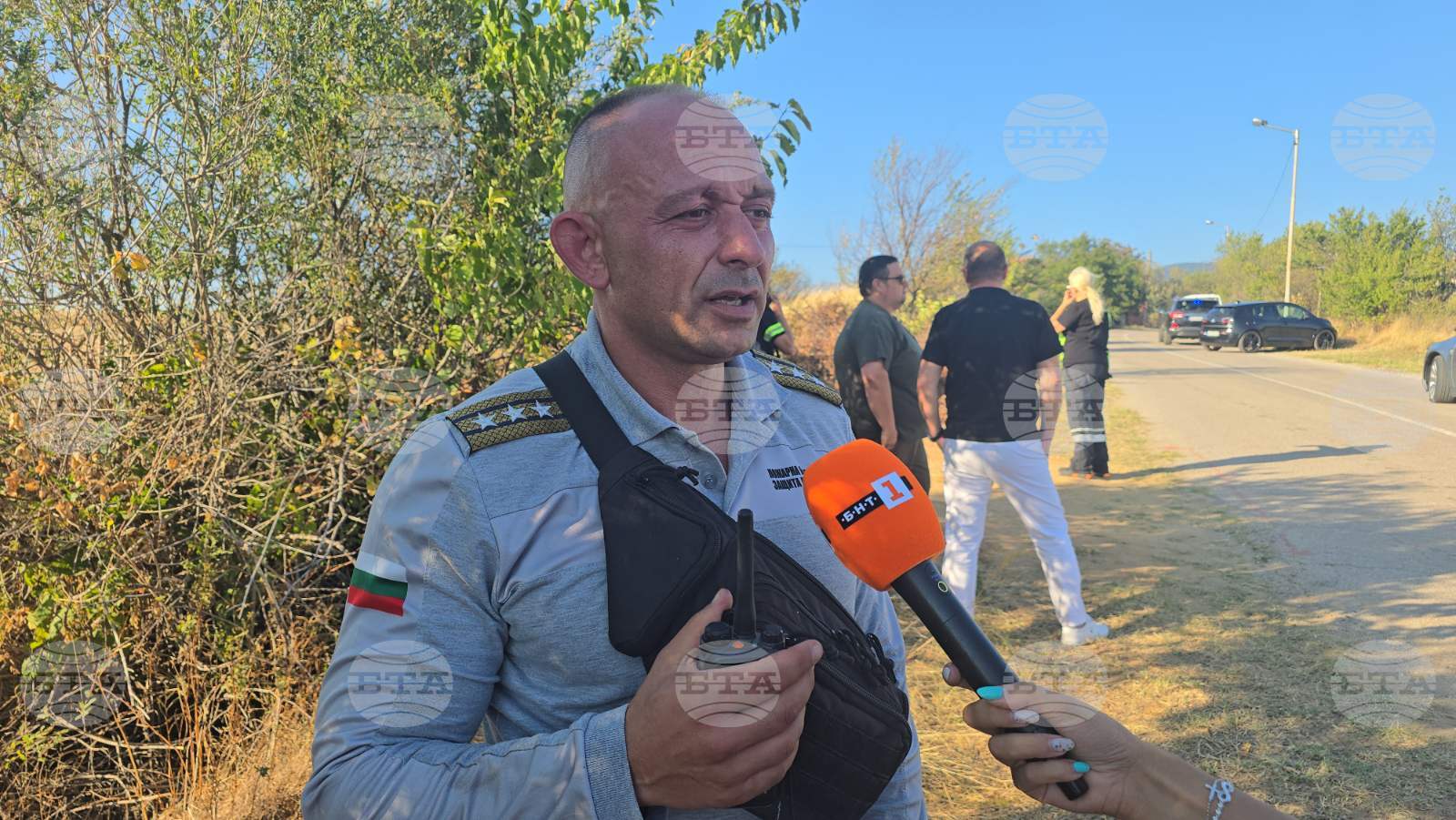 Пожарът в благоевградското село Дъбрава е ограничен в рамките на 50 декара