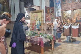 Нова Загора - икона на Пресвета Богородица Акатистна, Атонска