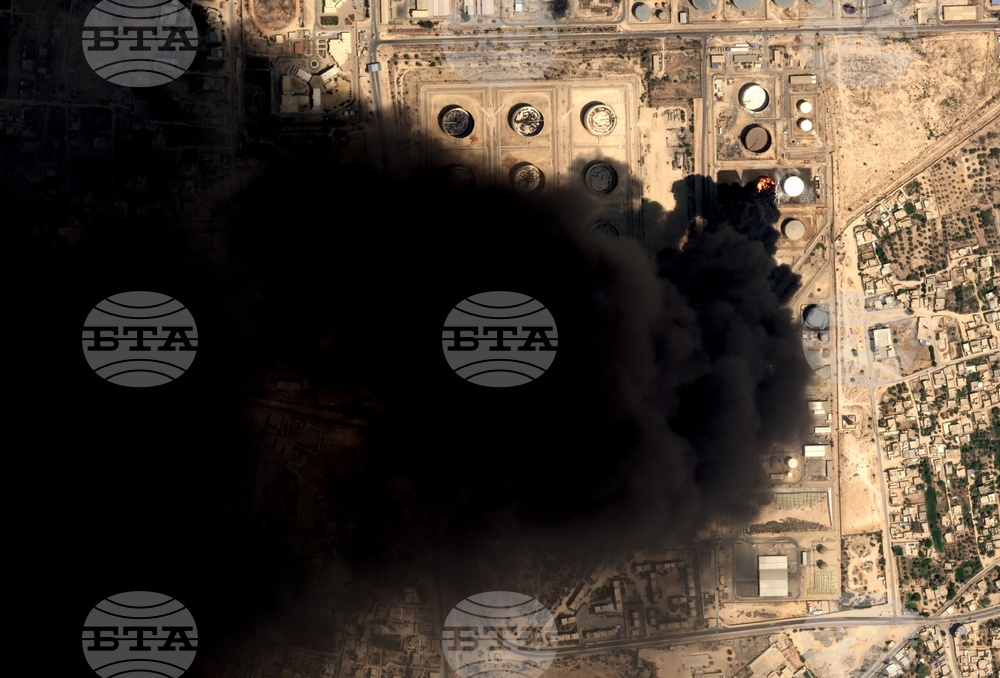 Libya Refinery Fire