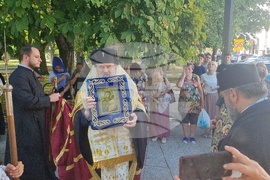 Враца - посрещане на Хавайската чудотворна икона на Пресвета Богородица