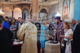 Враца - посрещане на Хавайската чудотворна икона на Пресвета Богородица