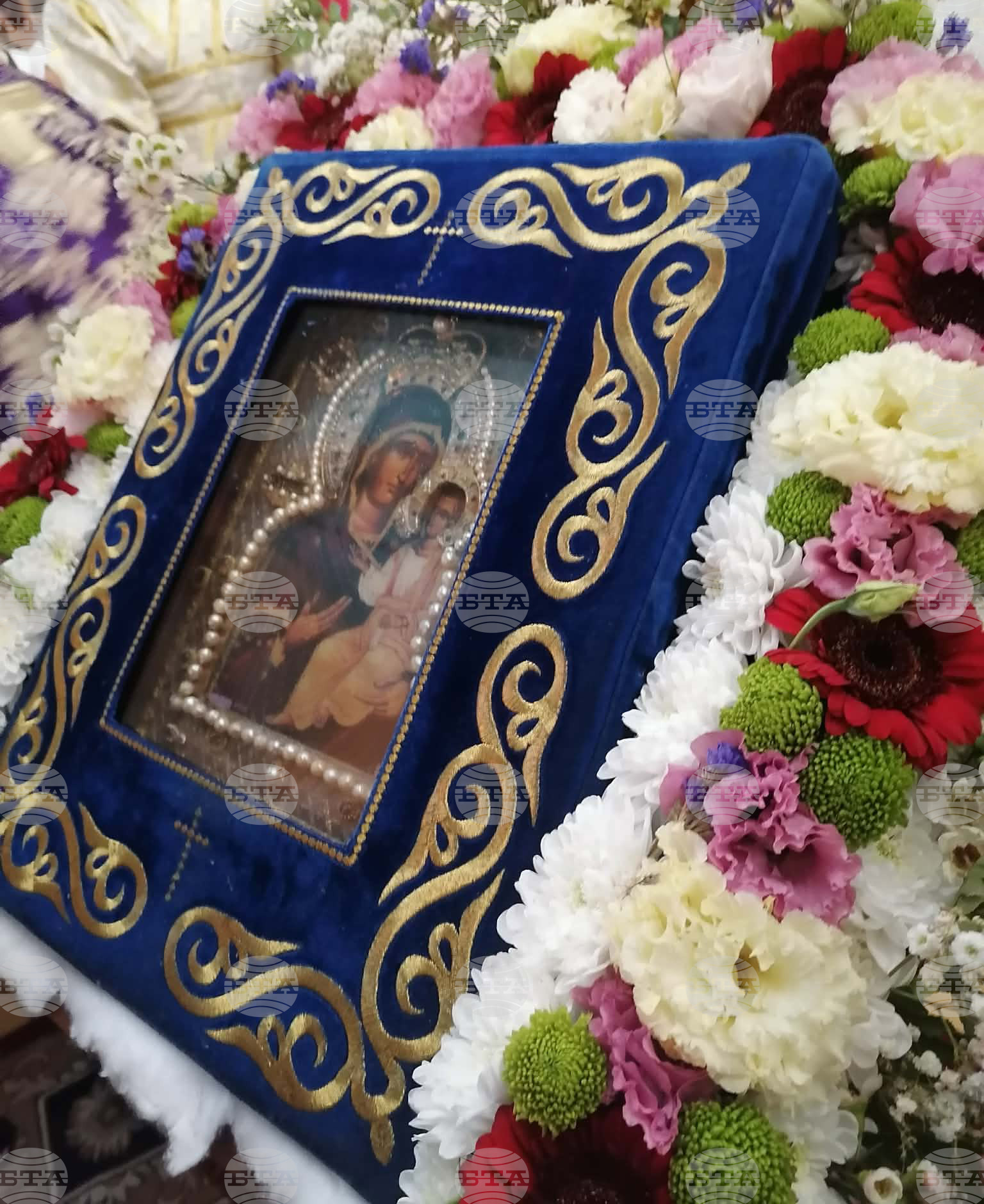 Враца - посрещане на Хавайската чудотворна икона на Пресвета Богородица