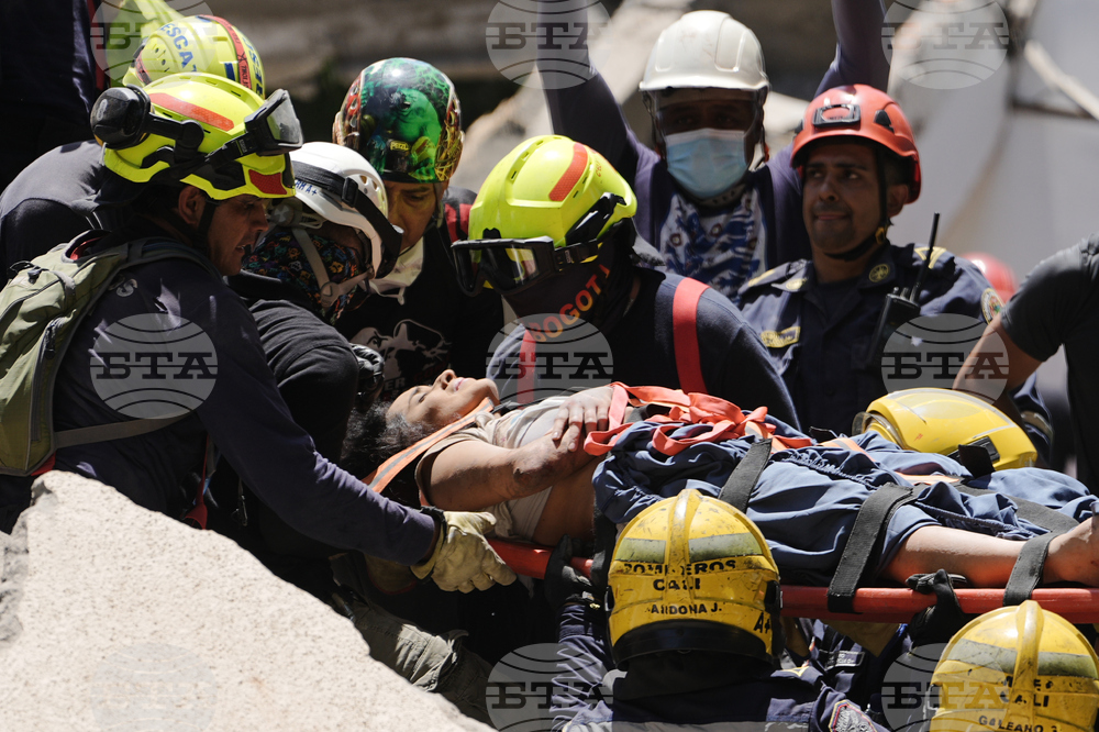 CORRECTION Colombia Earthquake