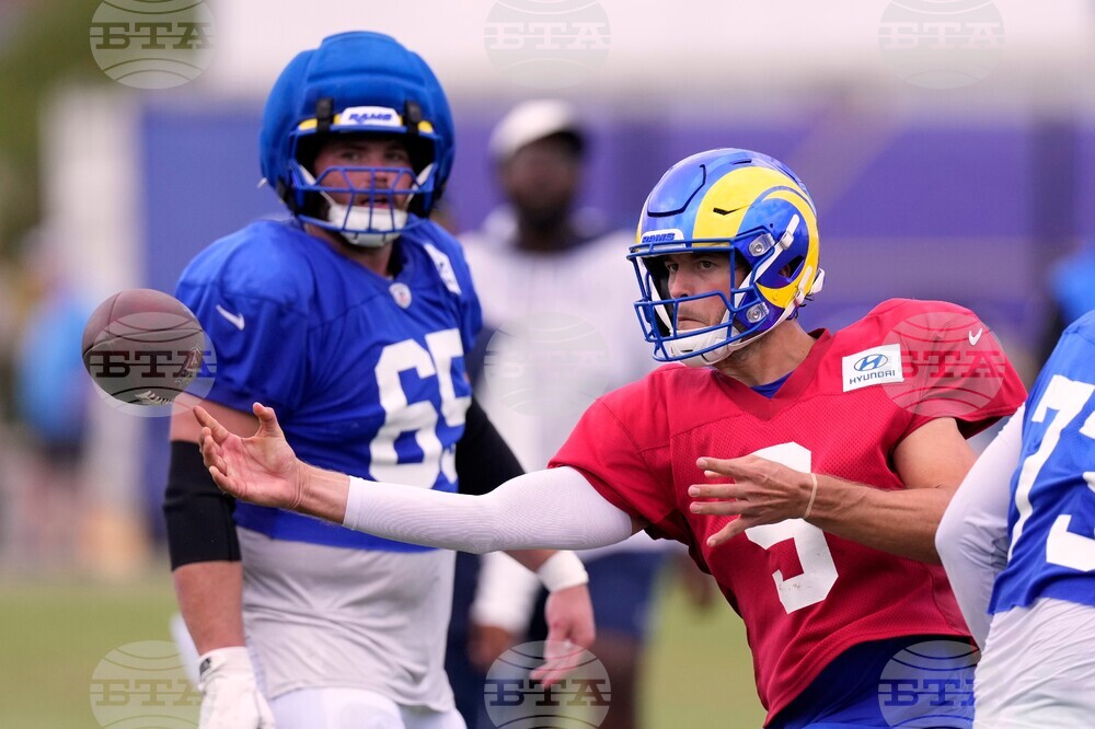 Cowboys Rams Camp Football