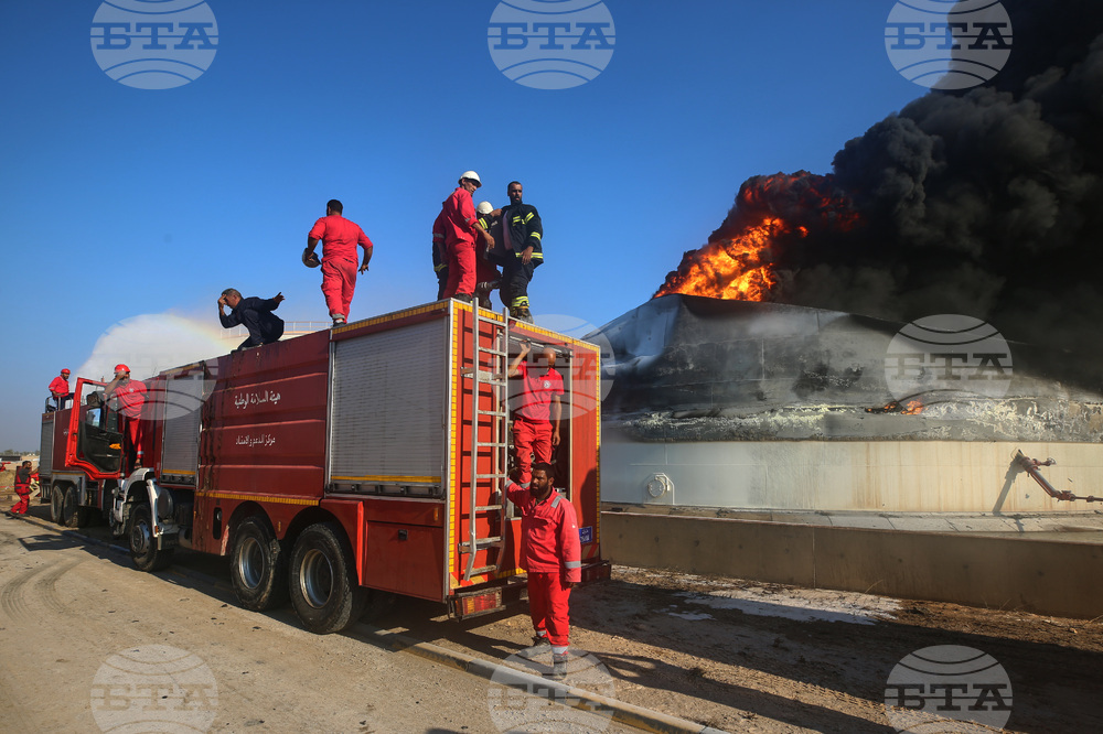 Libya Refinery Fire